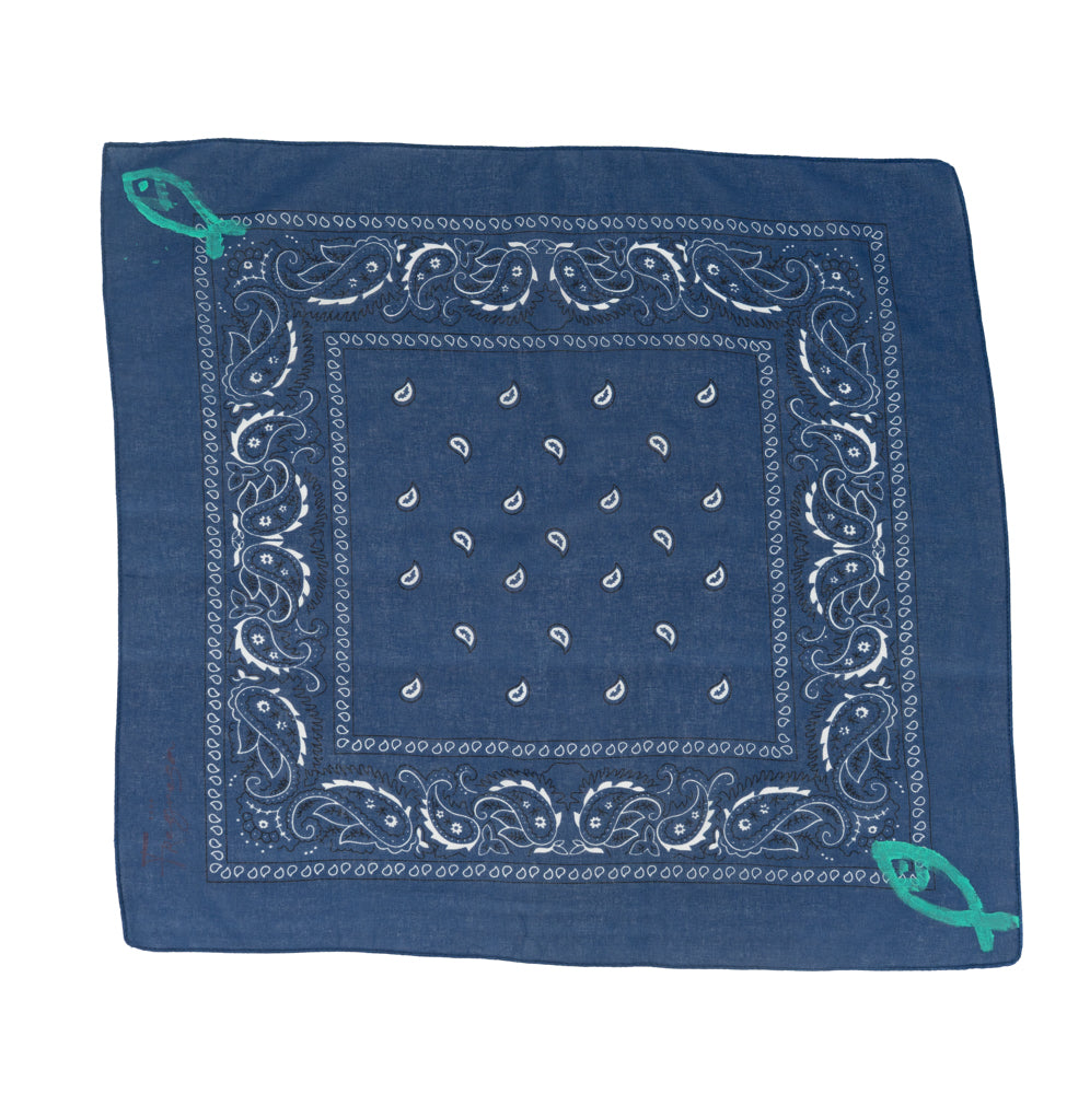 Hand-Painted Bandana