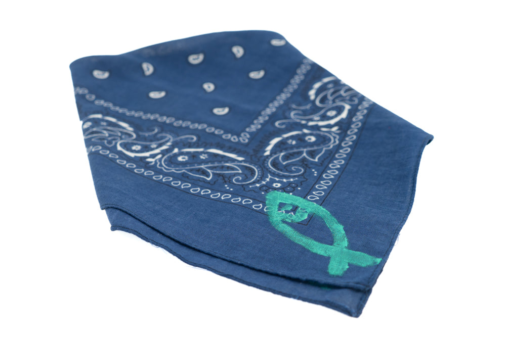 Hand-Painted Bandana