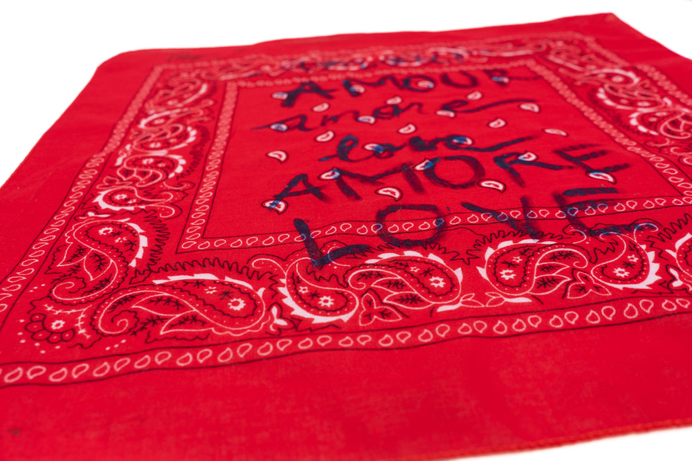 Hand-Painted Bandana