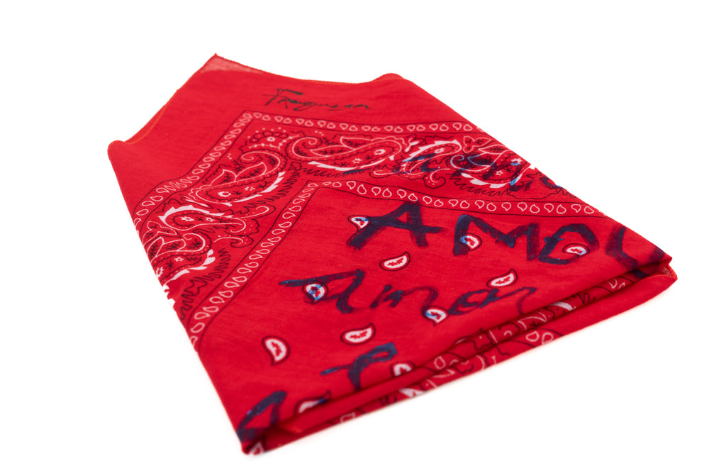 Hand-Painted Bandana