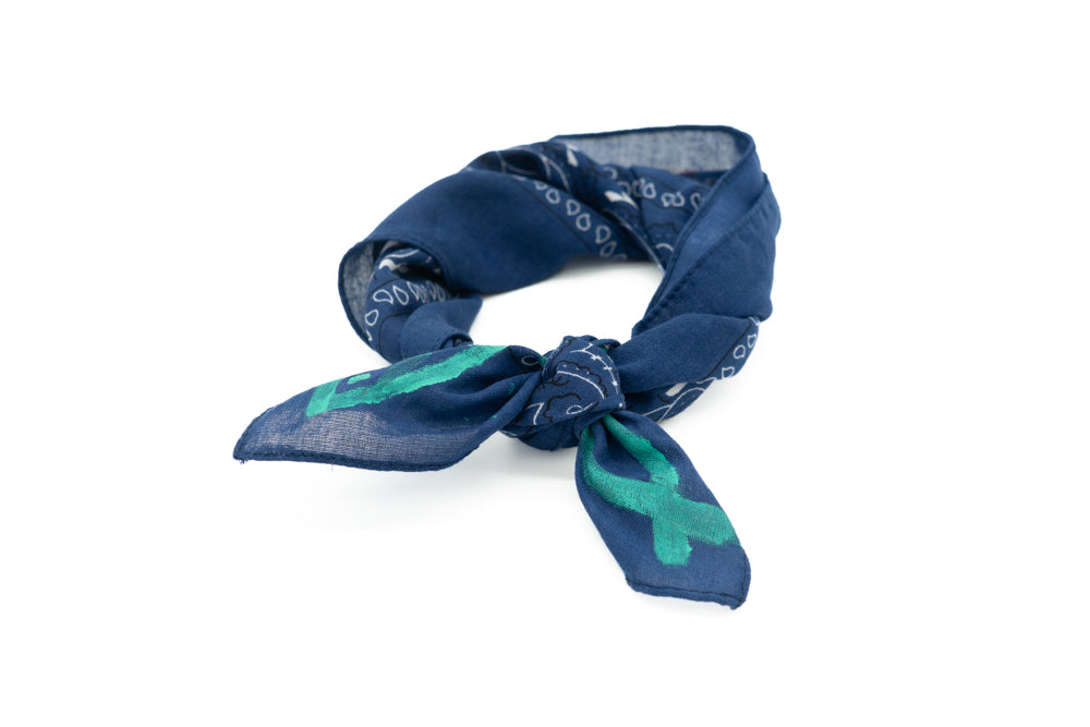 Hand-Painted Bandana