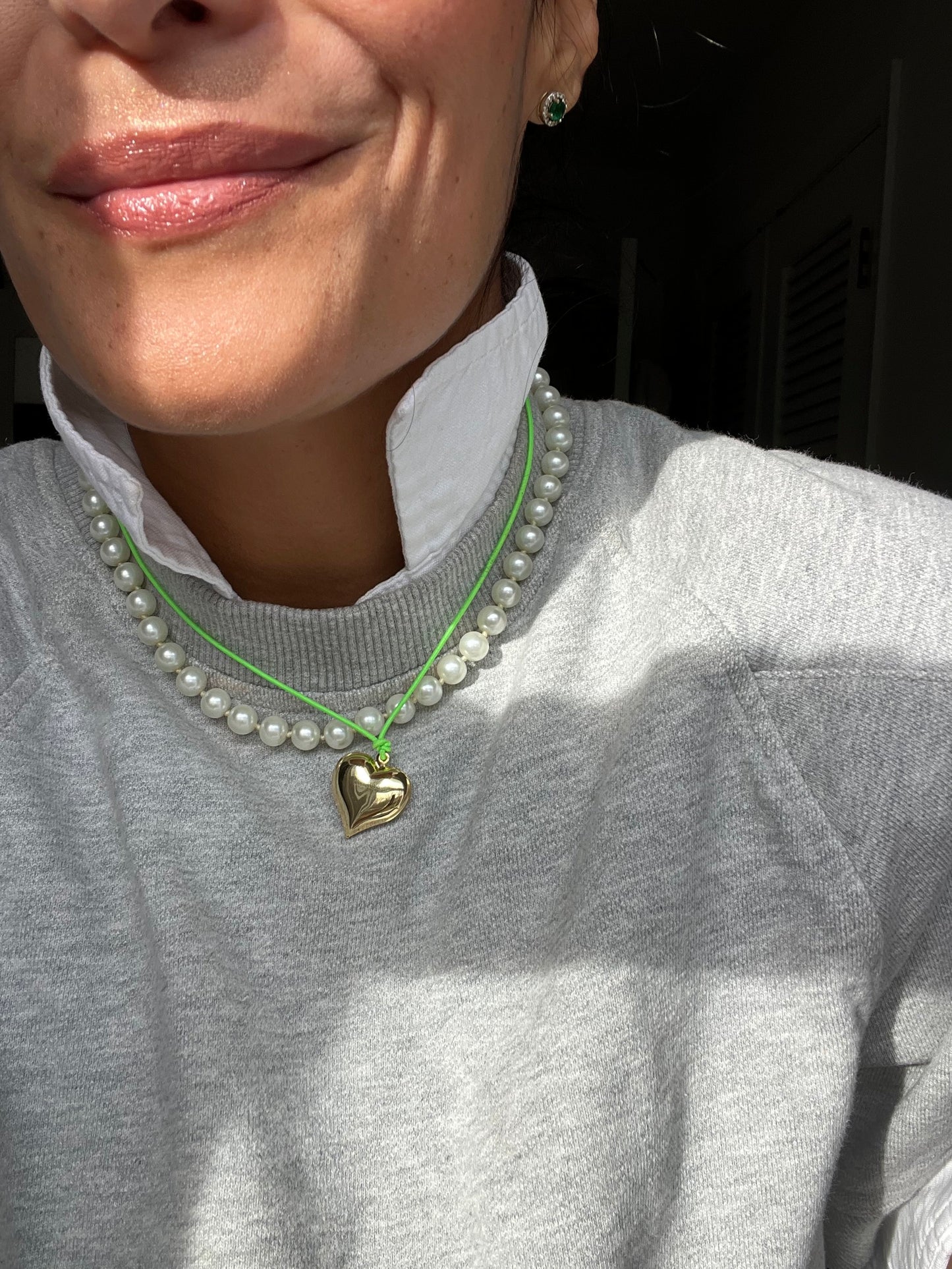 The OG Puffy Heart Necklace