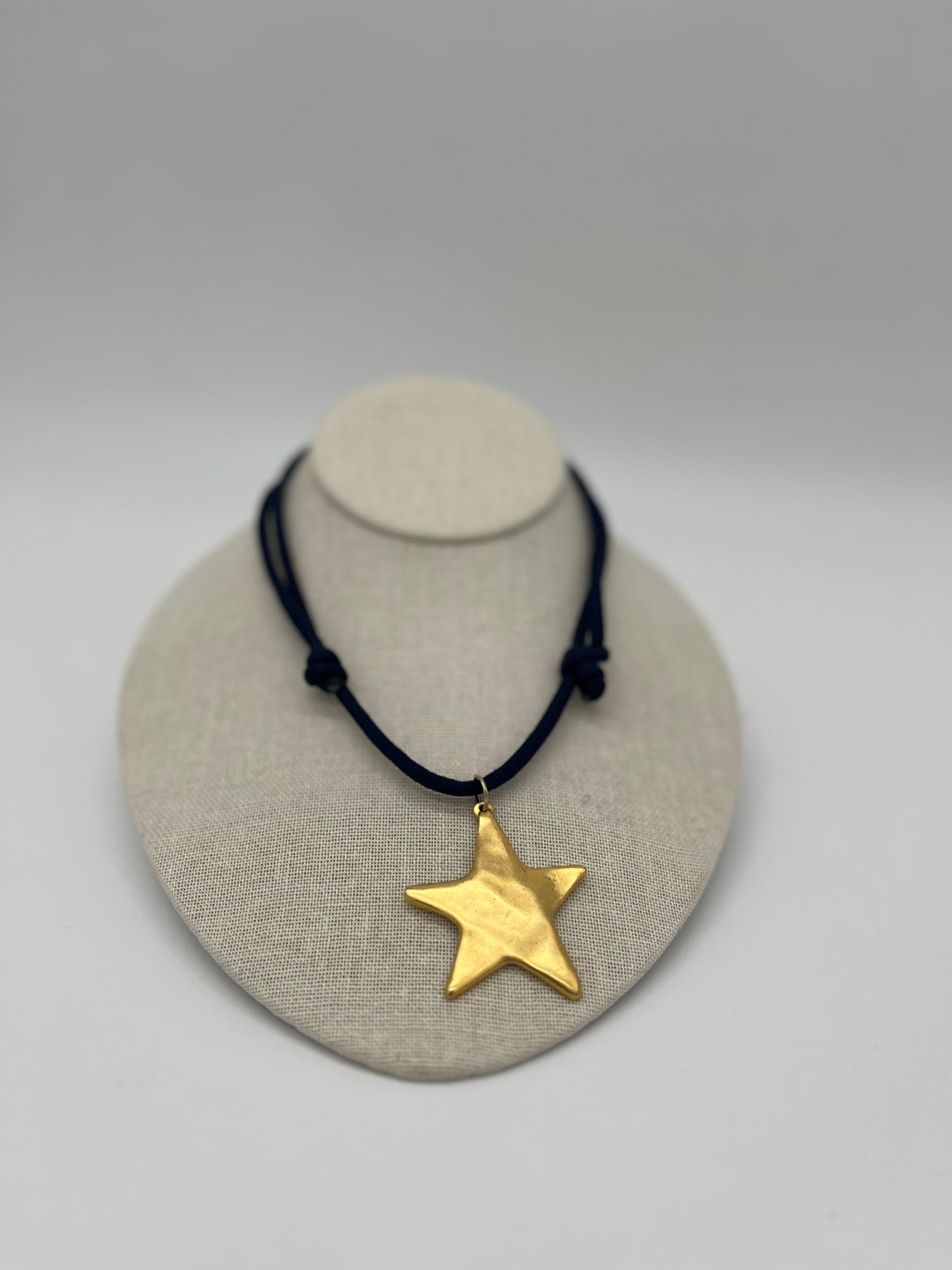 The Hammered Star Necklace