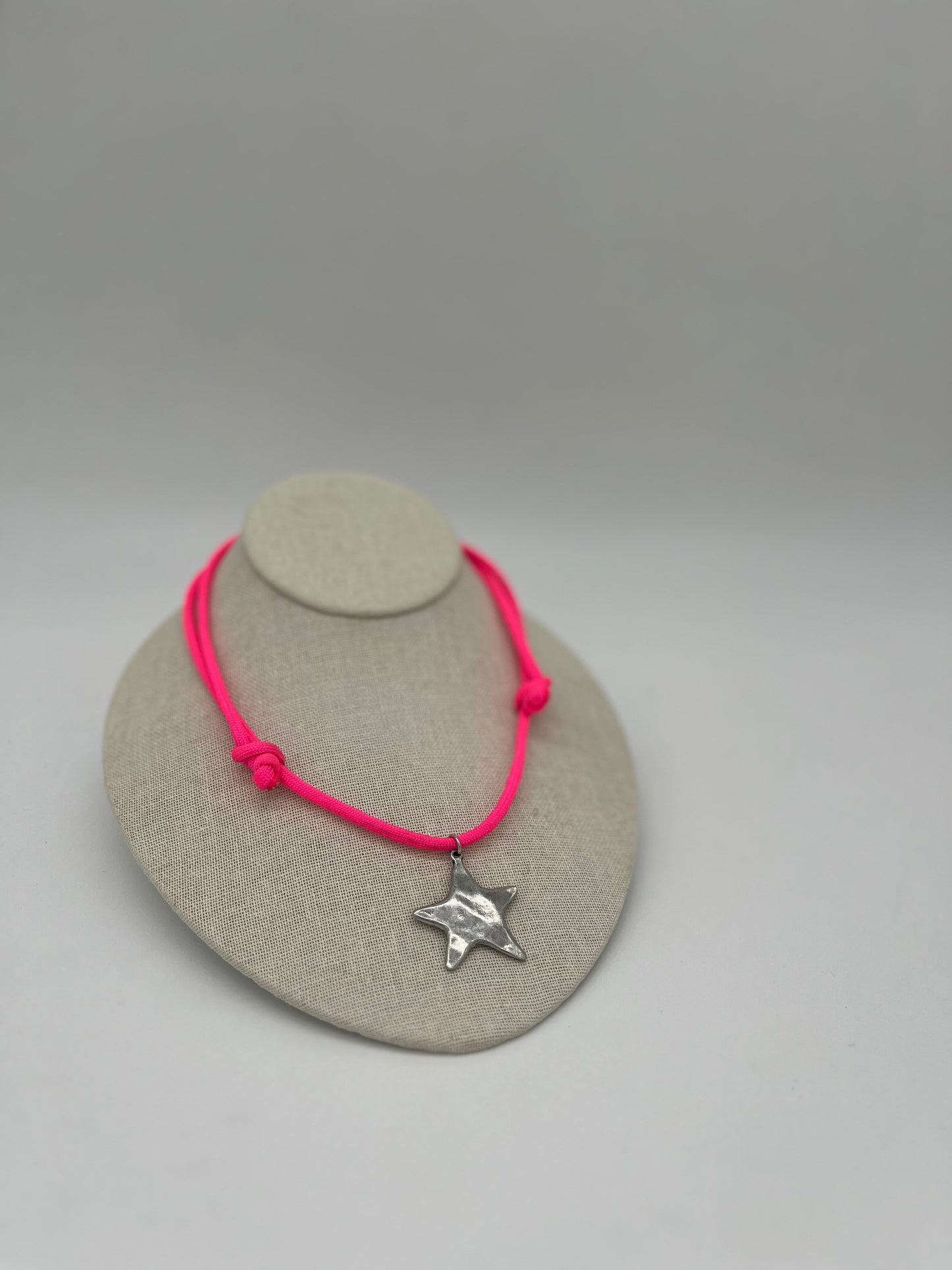 The Hammered Star Necklace