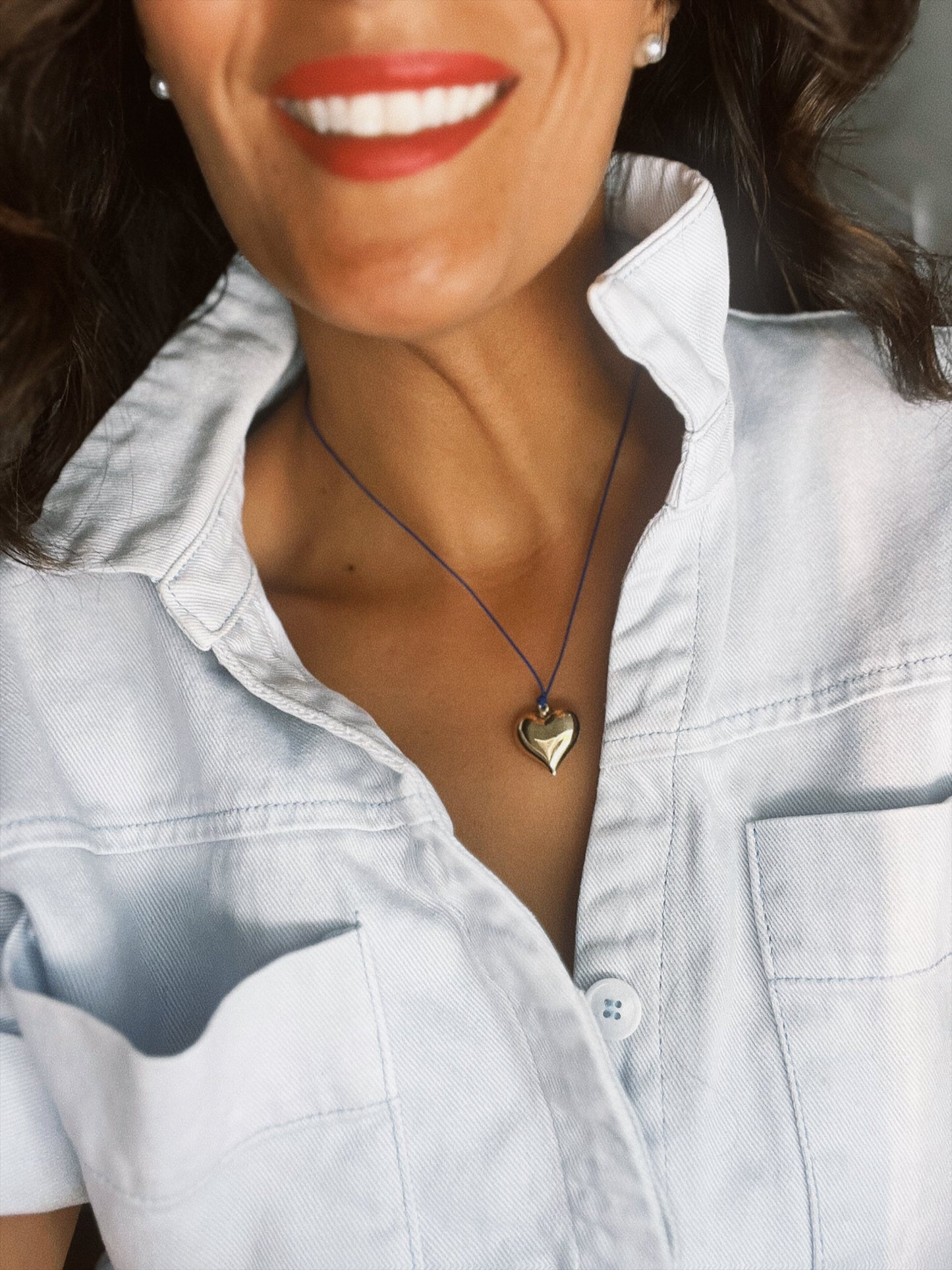 The OG Puffy Heart Necklace
