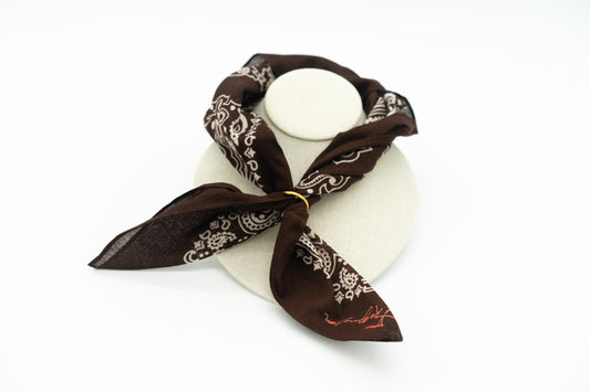 Hand-Painted Bandana